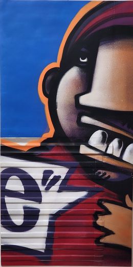 Peinture, Collection les Bleus de St Laz Perso, Vincent Abadie Hafez a.k.a Zepha