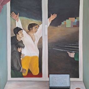 Gemälde, Window 5, Uliana Novak