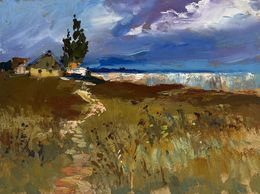 Gemälde, After the thunderstorm, Suprunchuk Yuriy