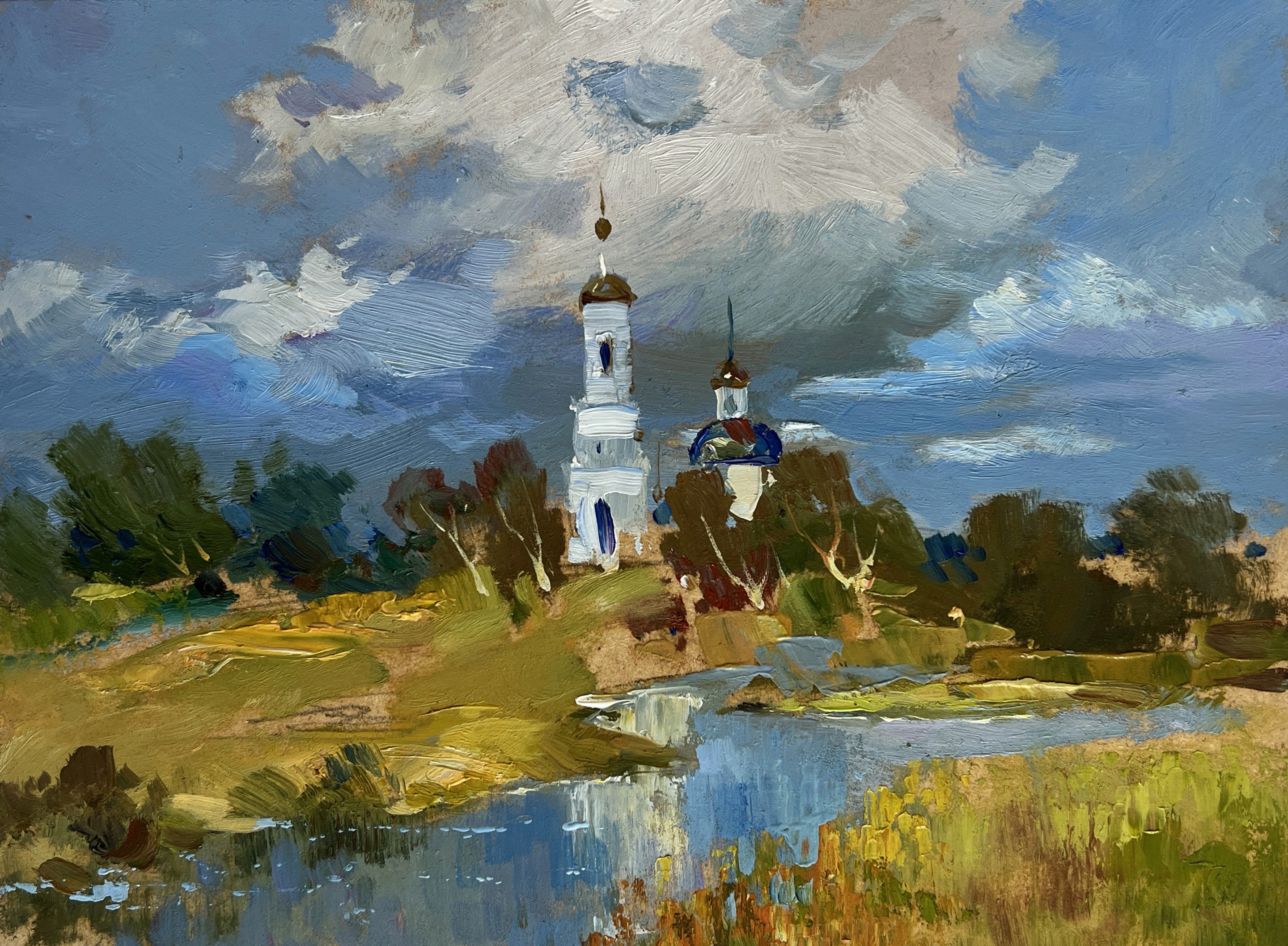 Suprunchuk Yuriy, Golden domes of the church Suprunchuk Yuriy, Golden domes of the church