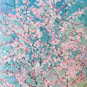 Gemälde, Blossom cherie, Agnès Jennepin