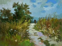 Gemälde, A walk in the arms of nature, Suprunchuk Yuriy