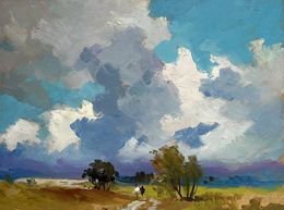 Painting, Walking Through a Summer Field, Suprunchuk Yuriy