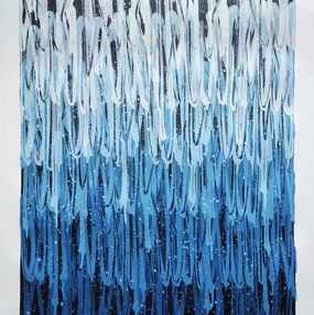 Gemälde, Blue, Seen