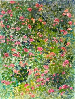 Painting, Lantanas, Agnès Jennepin