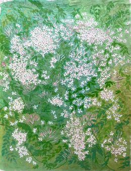 Gemälde, Etoiles de jasmin, Agnès Jennepin