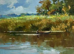 Gemälde, Enjoying the natural silence, Suprunchuk Yuriy