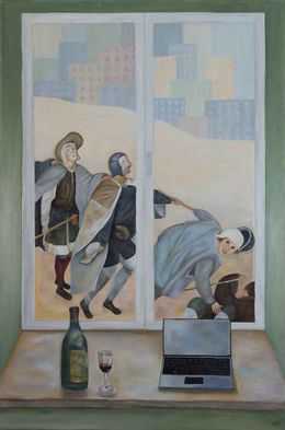 Peinture, Window 2, Uliana Novak