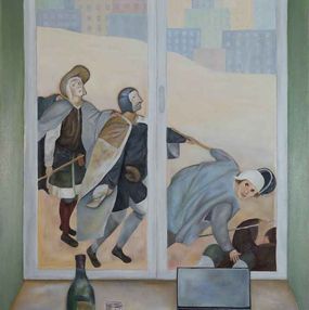 Gemälde, Window 2, Uliana Novak