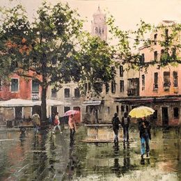 Peinture, La pluie de Jade, Jean-Yves Fremaux