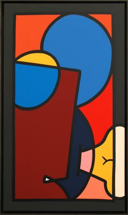Gemälde, Plongeon Nocturne, Yrak