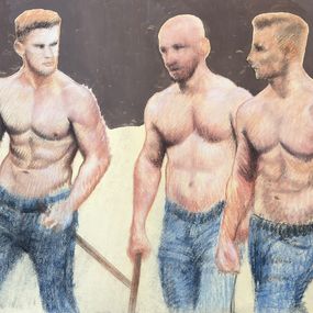 Zeichnungen, Strong Mans, Ilia Balavadze