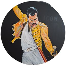 Peinture, Freddie Mercury Iconic, Chris Giio