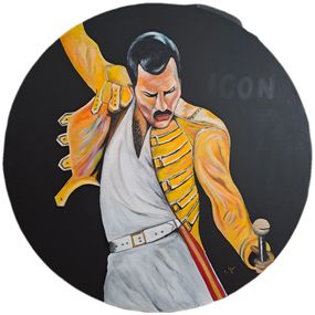 Gemälde, Freddie Mercury Iconic, Chris Giio