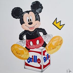 Gemälde, Balloonn Mickey, Chris Giio