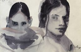 Fine Art Drawings, Girls, Ilia Balavadze