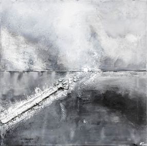 Gemälde, Orage en Approche, Arun Khau Ny