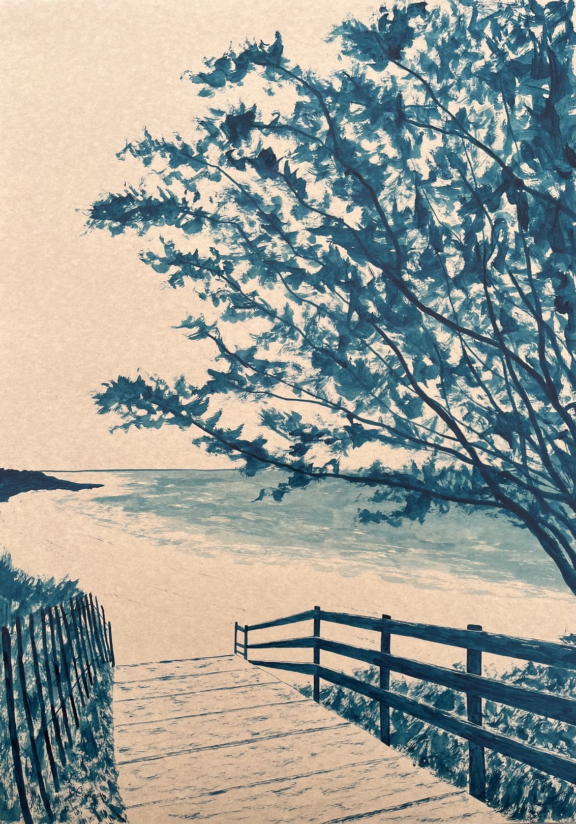 Frédéric Cadiou, Plage de Kermyl - Beg Meil Frédéric Cadiou, Plage de Kermyl - Beg Meil