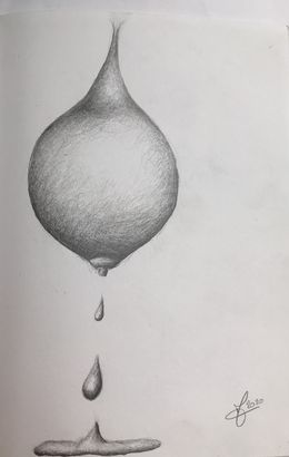Fine Art Drawings, Numéro 1 Série « Des ronds et des ombres », carnet « La résilience », Olivia Moélo