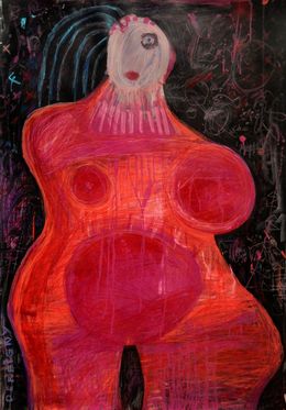 Gemälde, Vénus aux cheveux bleus, Brigitte Derbigny