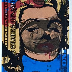 Drucke, Marilyn Blue, Death NYC