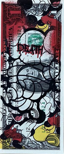 Print, Kaws & Mickey, Death NYC