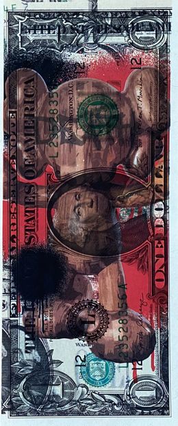 Print, Kaws Red, Death NYC