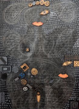 Gemälde, Vénus Carton n°1, Brigitte Derbigny