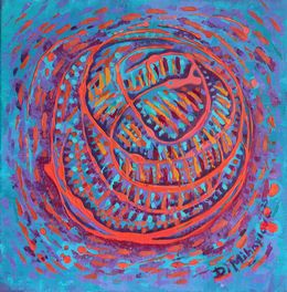 Painting, Chaos and harmony, Denitsa Mihaylova