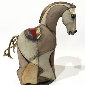 Skulpturen, Proud Horse, Inav A. Panov