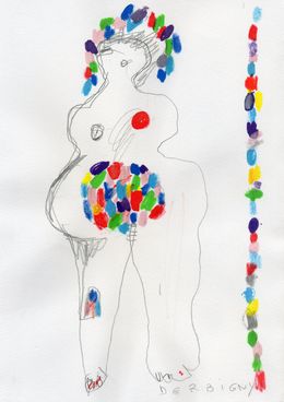 Gemälde, Mange ta main (1), Brigitte Derbigny