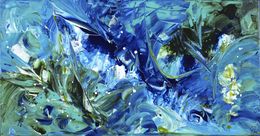 Painting, Eclats d'écume 137, Joëlle Kem Lika