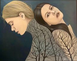 Peinture, Without roots, Olga Marciano