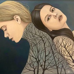 Gemälde, Without roots, Olga Marciano