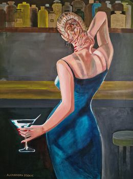Gemälde, Night Club, Alexandra Djokic