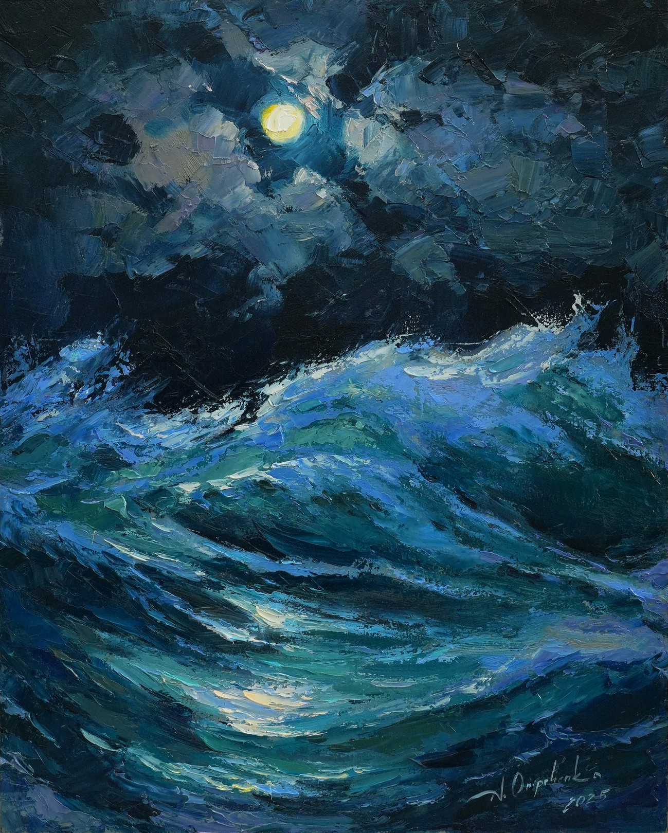 Alisa Onipchenko-Cherniakovska, Night storm Alisa Onipchenko-Cherniakovska, Night storm