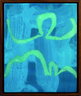 Peinture, Blue wave, Kitikong Tilokwattanotai