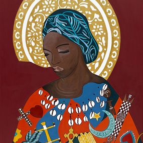Gemälde, Mama Africa, Kadjalli