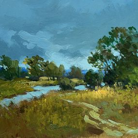 Painting, A small flood of the river, Suprunchuk Yuriy