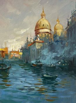 Peinture, Sunset over Venice, Suprunchuk Yuriy