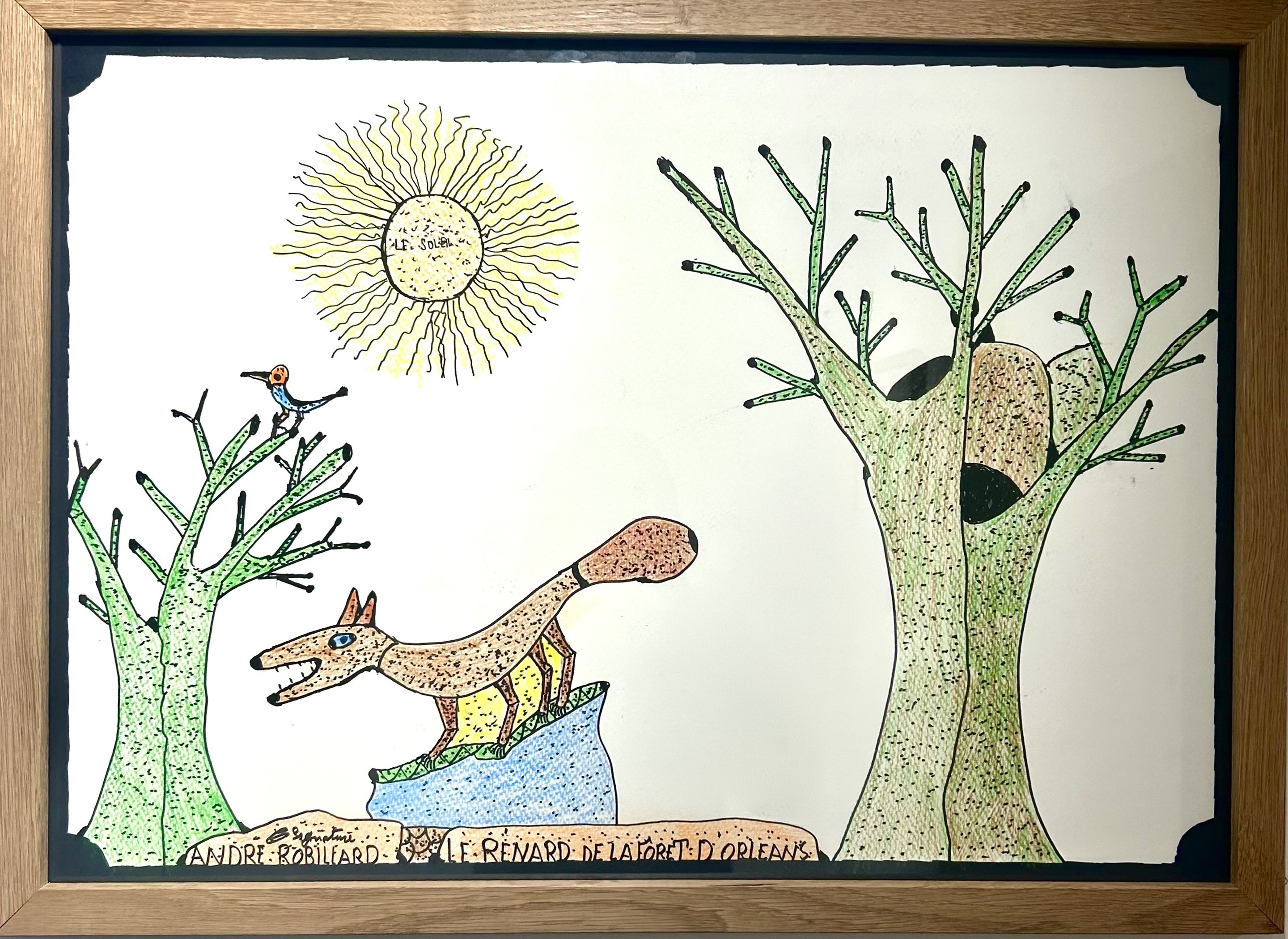 André Robillard, Le renard de la forêt d'Orléans André Robillard, Le renard de la forêt d'Orléans
