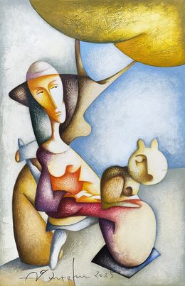 Painting, In the Arms of Memory, Sargis Zaqaryan