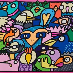 Painting, The Sky Chorus, Kev Munday