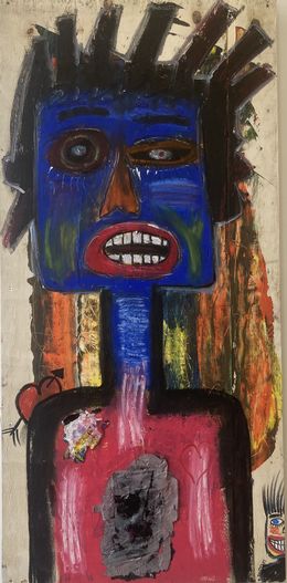 Gemälde, Visage à vif, Eric Doisy