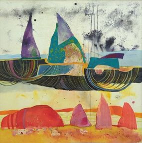 Peinture, Volcanic objects, Tatiana Polihronova