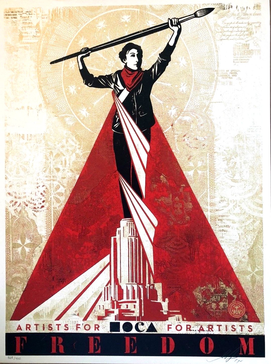 Shepard Fairey (Obey), Artists for Freedom Shepard Fairey (Obey), Artists for Freedom