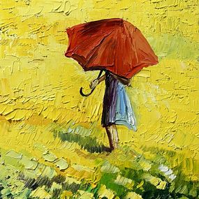 Painting, A Walk in a Sea of  Light, Vahe Bagumyan