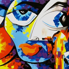 Painting, Friends, Hani Badawi Leo