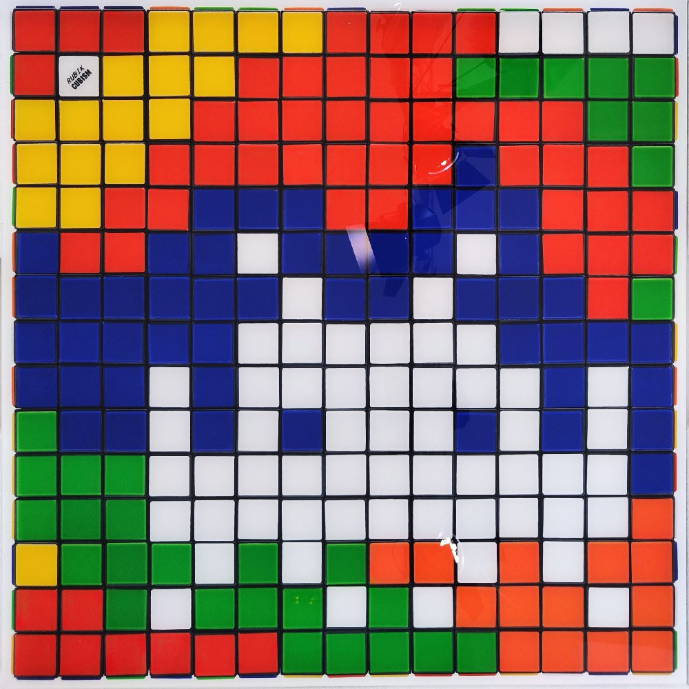 Invader, Rubik Camouflage Invader, Rubik Camouflage