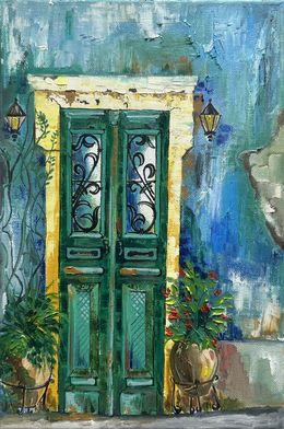Peinture, To a Mediterranean Courtyard, Arevik Gasparyan